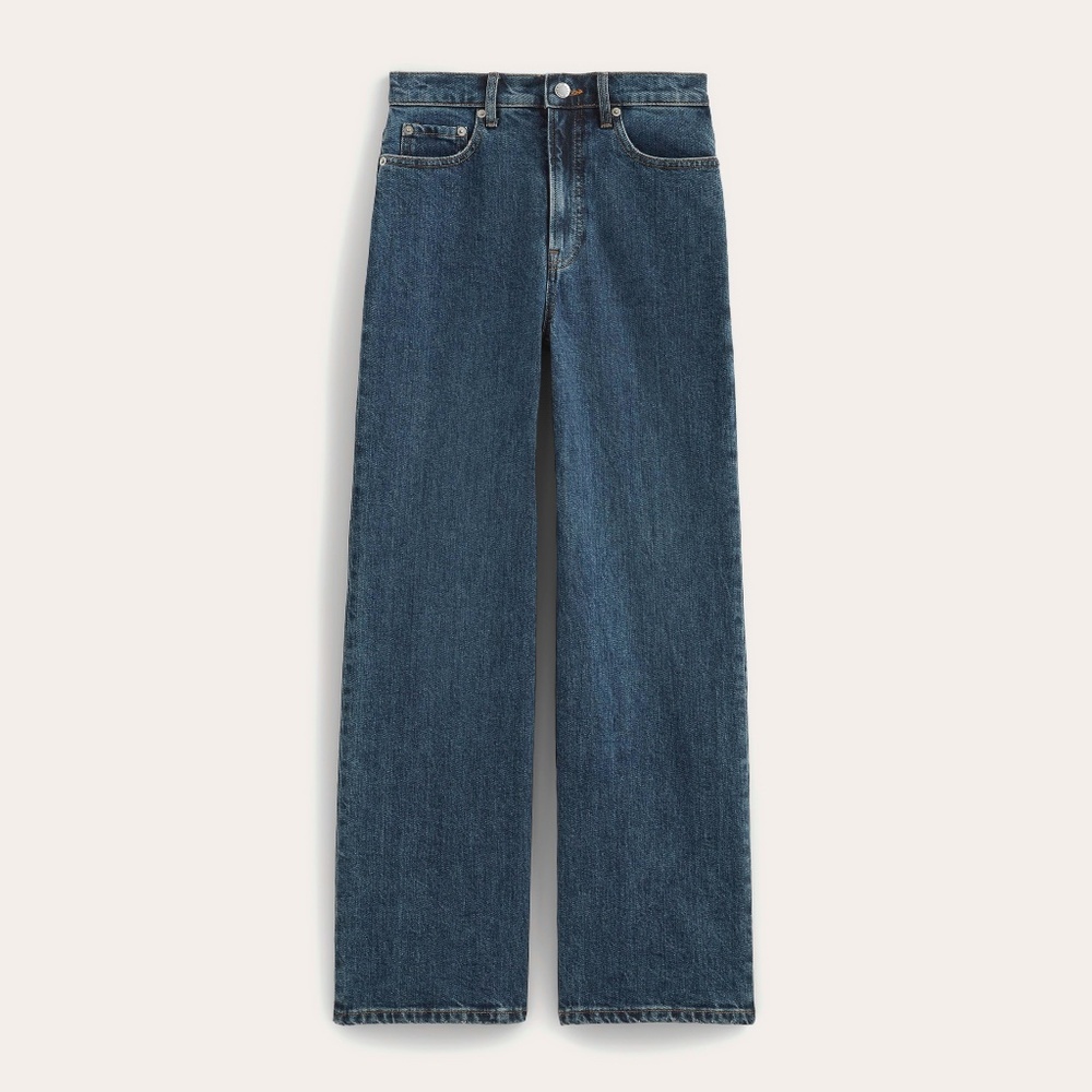 Everlane Women's Way-High® Sailor Jean in Deep Blue, Size 29
